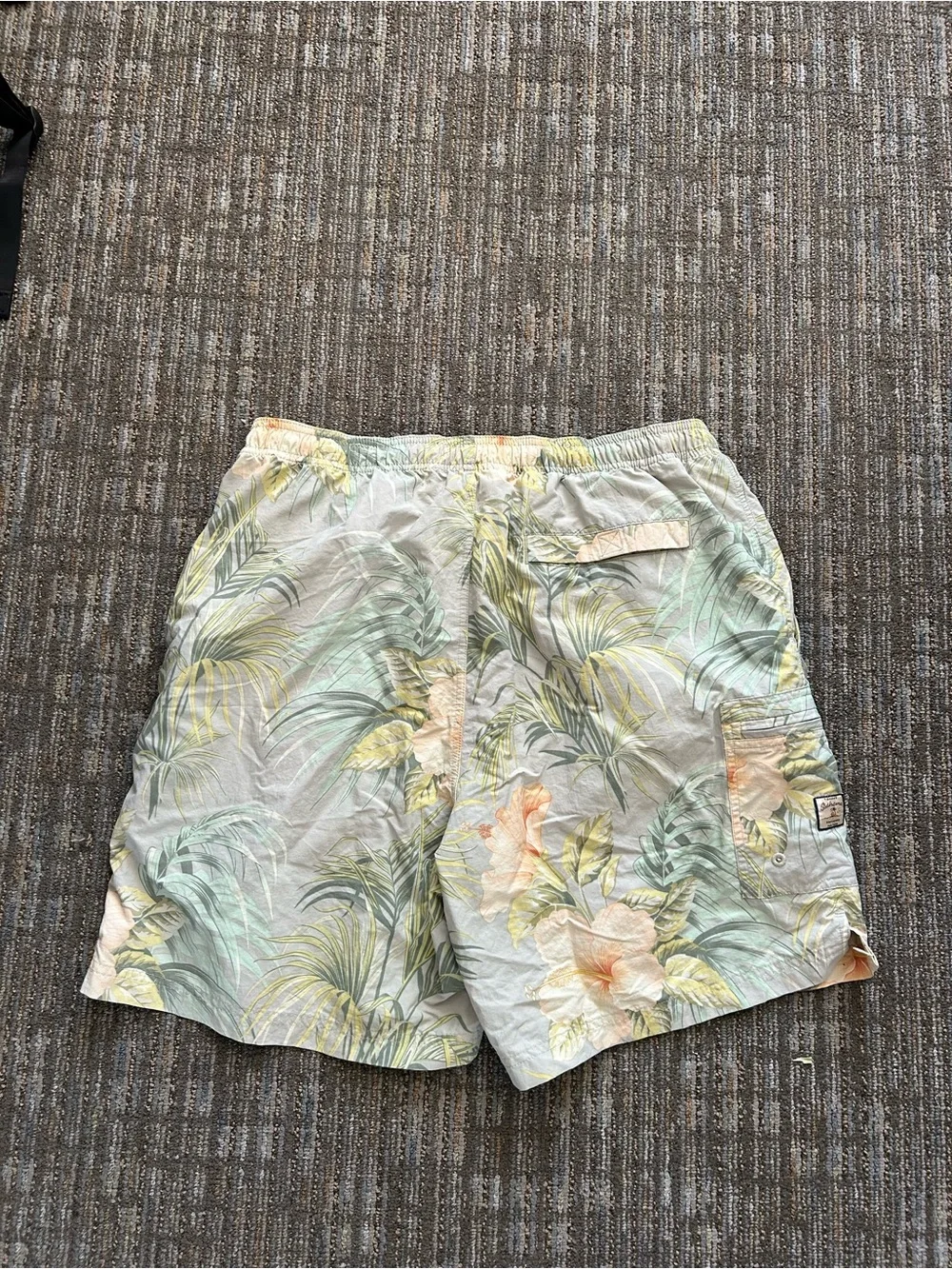 Tommy Bahama Vintage Tropical Palm & Floral Swim Trunks - Men's Large